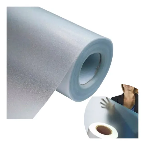 1 Metro - Plastico Cristal Fosco Translucido - Sarja - 0,20