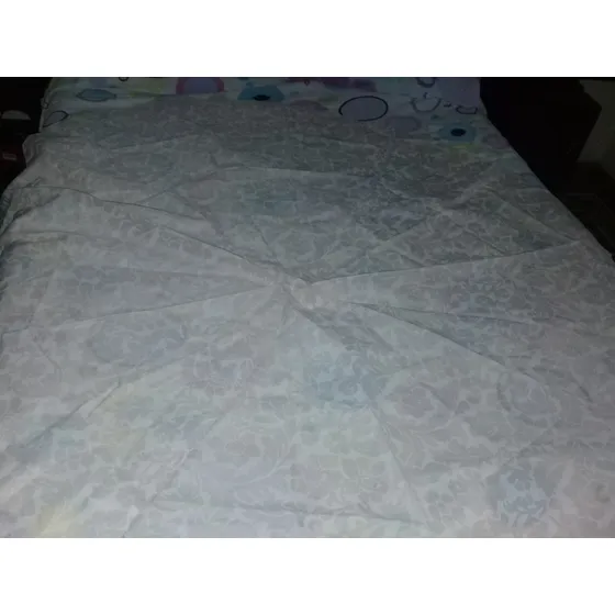 Mantel De Mesa Redonda Nuevo 3 Servilletas Blanco O Verde 