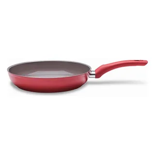 Frigideira Fundo De Indução Optima 26x5cm 2 Litros Vermelho Carmin Brinox Frigideira Fundo De Indução Optima 26x5cm 2 Litros Vermelho Carmin Brinox