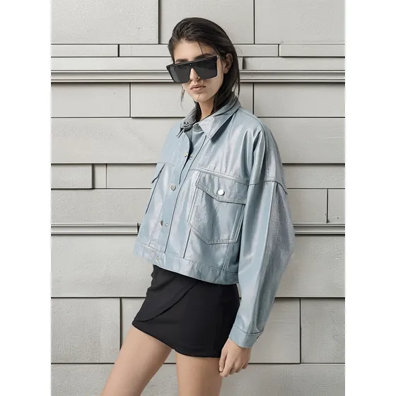 Campera St Marie Nataly Shine Brillos