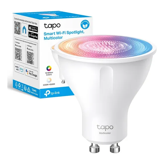 Ampolleta Colores Smart Wi-fi Tp-link Tapo Gu10 Google Alexa