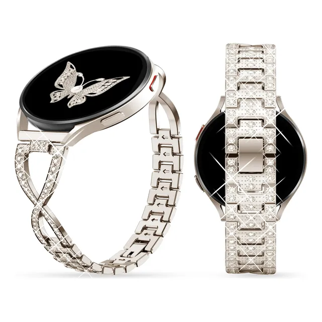 Correa Brillante Para Samsung Galaxy Watch Classic Active