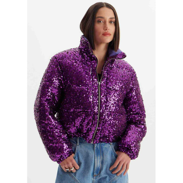 Jaqueta Puffer Curta Feminino Adulto Lança Perfume Jaqueta Puffer Curta Feminino Adulto Lança Perfume