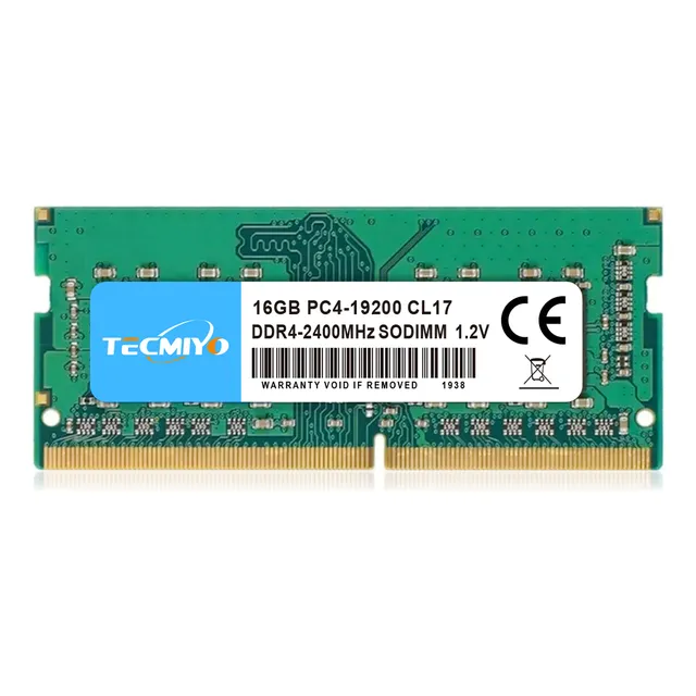 Memoria RAM DDR4 16GB gamer color verde 16GB 1 Tecmiyo 16G1RPC4-19200S-G0