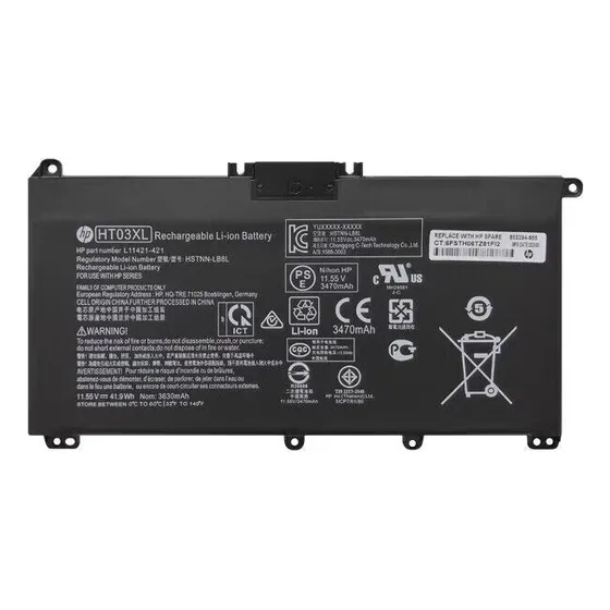 Bateria Orginal Hp Ht03xl Pavilion 15-cs 15-da 14-cm 17-by