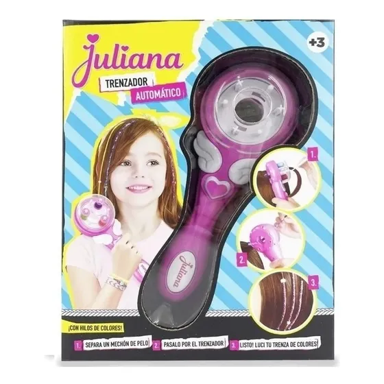 Trenzador De Pelo Infantil Juliana  A Pila Original Tut 
