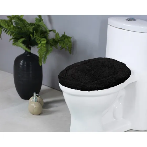 Alfombra Baño Suave Algodon Absorbente Lavable Maquina Tapa