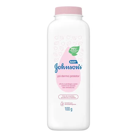 Talco Pó Dermo Protetor Johnson's Baby 100g