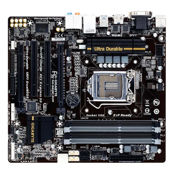 Mother Gamer Socket 1150 4ta Gigabyte B85m-d3h Con Micro I3
