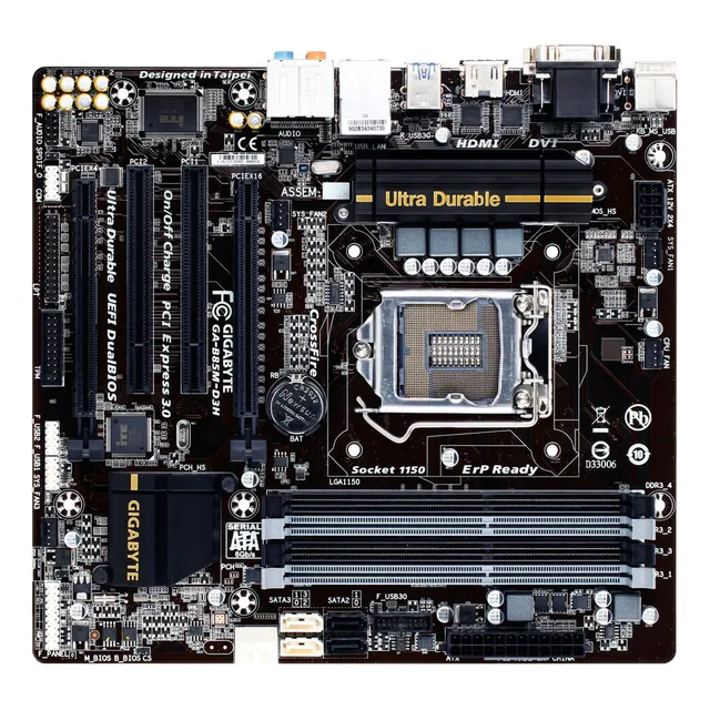 Mother Gamer Socket 1150 4ta Gigabyte B85m-d3h Con Micro I3