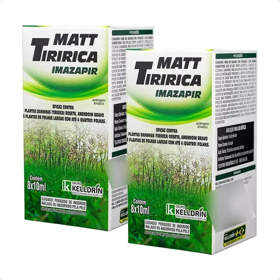 2 Matt Tiririca Kelldrin Contra Plantas Daninhas Sachê 80 Ml