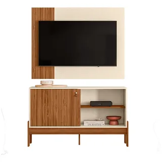 Rack E Painel Sala Tv Até 50 Polegadas Wood Rack E Painel Sala Tv Até 50 Polegadas Wood