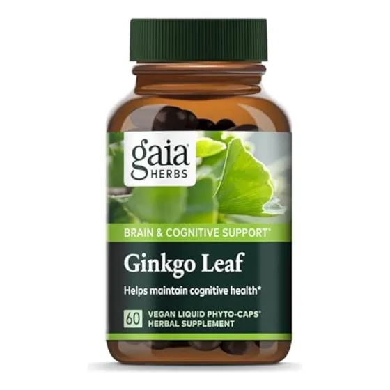 Hoja De Ginkgo De Gaia Herbs: Utilizada Tradicionalmente Par