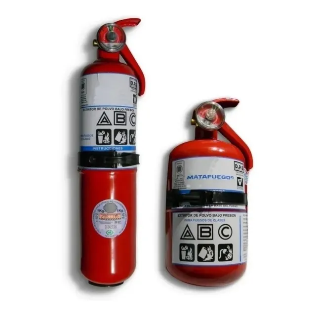 Recarga Canje Recambio Inmediato Matafuego Auto 1kg Vtv