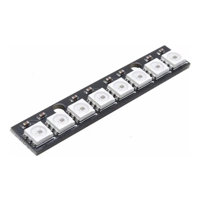 Barra 8 Leds Rgb 5050 Ws2812 Neopixel Cjmcu Arduino Nubbeo