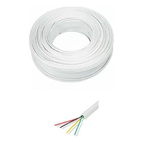 Cable Unifilar  4hilos 22 Awg  200m Dimax Dc3-r4-200w-22cca