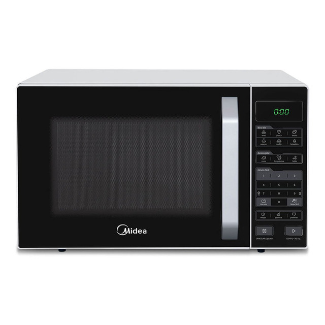 Micro-ondas 27l Branco E Preto Midea Led Mxsa27p1 Micro-ondas 27l Branco E Preto Midea Led Mxsa27p1