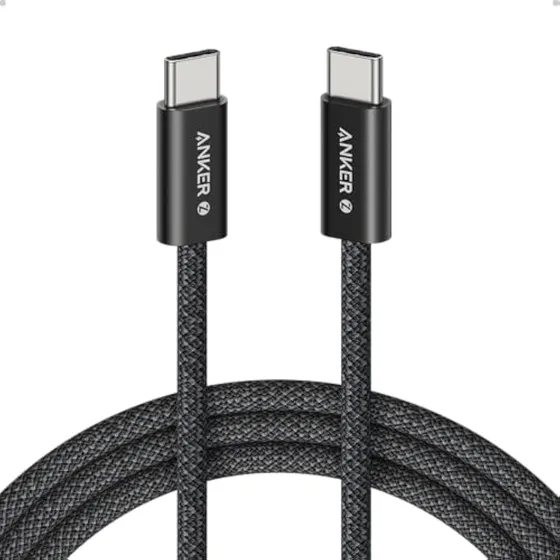 Anker Zolo - Cable Usb C A Usb C, Trenzado Y Sin