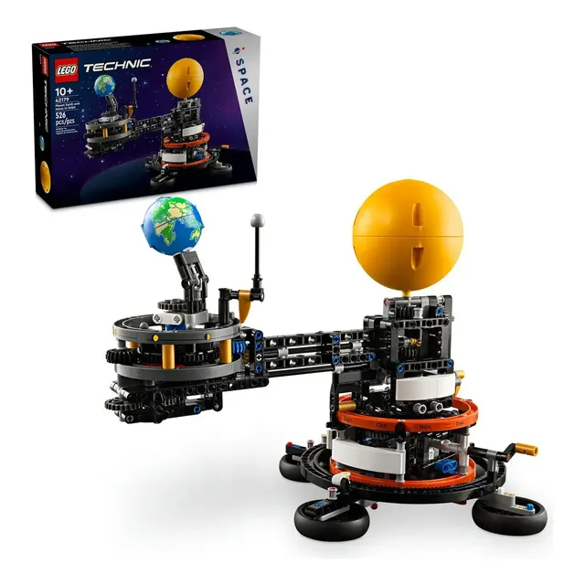 LEGO Technic Planeta Terra e Lua em Órbita 42179