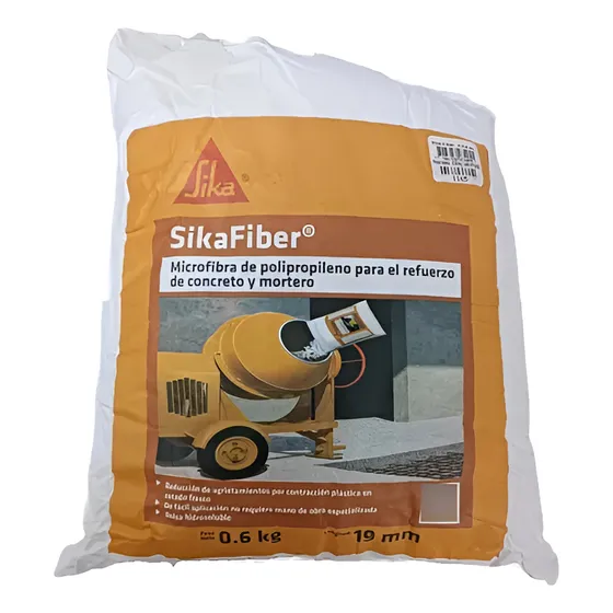 Sikafiber Microfibra Polipropileno Refuerzo Concreto 0,6kg