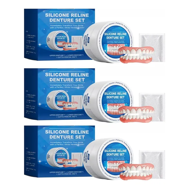 A Base De Silicona Suave Fit Soft For Prótesis Dentales (3