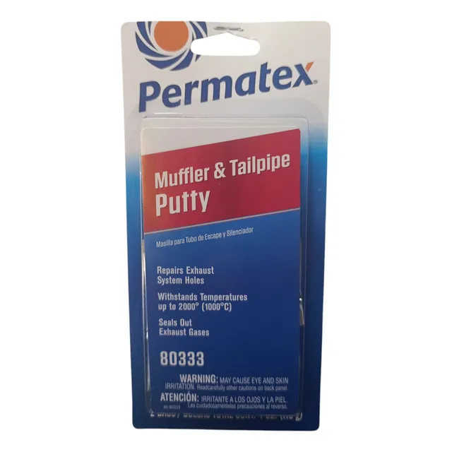 Masilla Pará Reparar Sistema De Escape Permatex 113g Pega