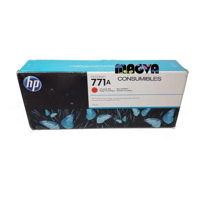 Tinta Hp 771a   B6y16a  Rojo Cromatico Originales Nuevos