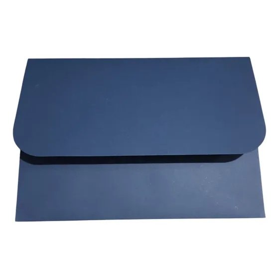 Envelope Para Certificado A-4 215x300mm Azul 180g 25 Und.