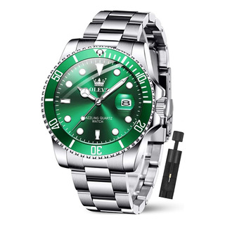 Relojes De Lujo Olevs Para Hombre Big Face De Acero Inoxidab Relojes De Lujo Olevs Para Hombre Big Face De Acero Inoxidab
