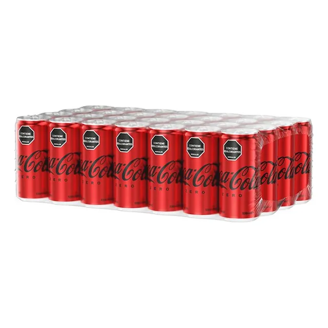 Coca Cola Zero En Lata 269ml X 24 Und
