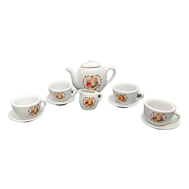 Juego De Té En Porcelana Infantil- Okidoki