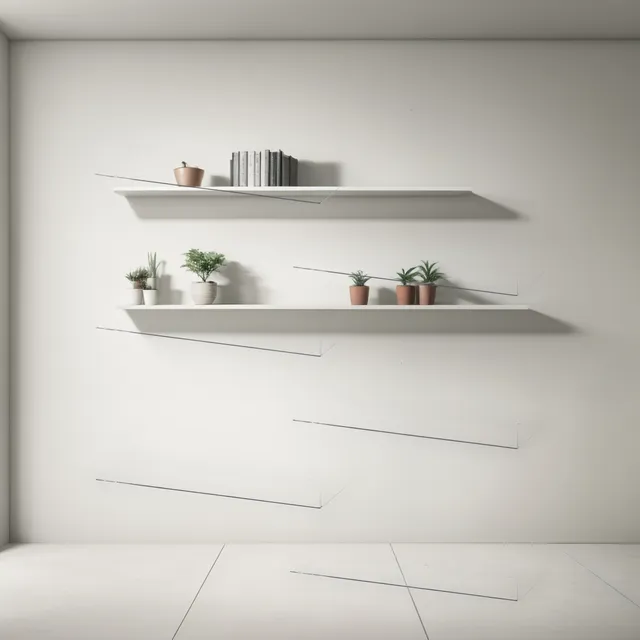 Estantes Acrílicos De 15 Pulgadas Transparentes