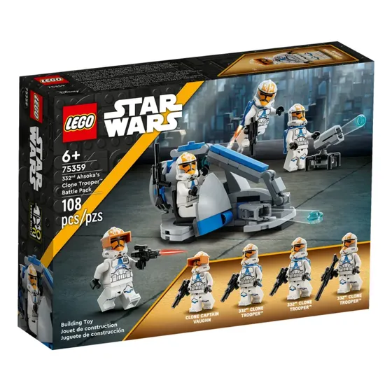 Open Box Star Wars Lego Troopers De La 332 De Ahsoka 108 Pcs