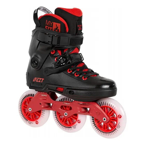 Patines Powerslide Next Black Red 110