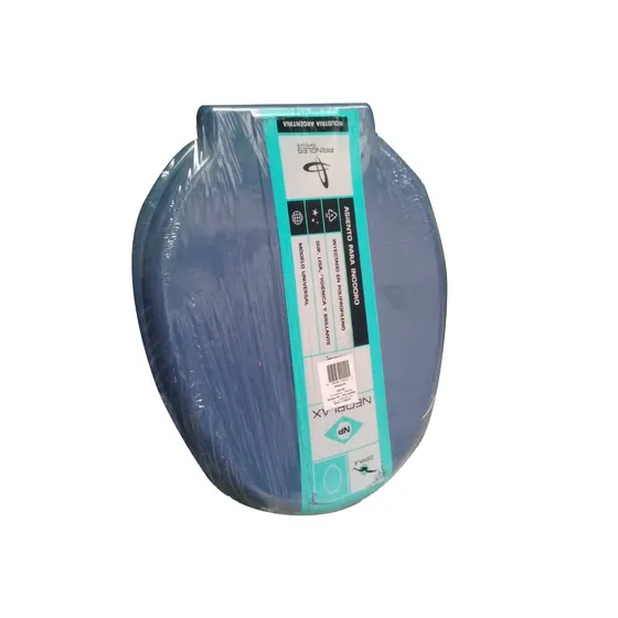 Tapa Asiento Inodoro Azul Pringles Derpla Polipropileno