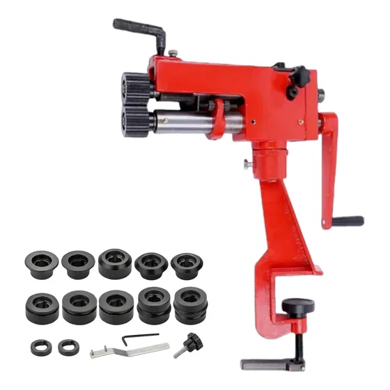 Rodonadora Manual Industrial Para Hojalateria Con 6 Dados