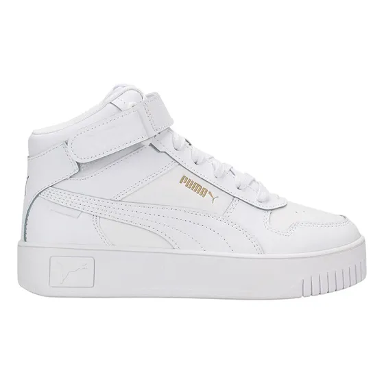 Tenis Puma Botas Carina Street Mid Mujer-blanco