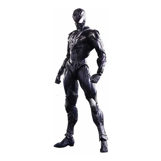 Spiderman Venom Black Play Arts Kai Variant Stock La Molina