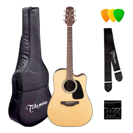 Violão Elétrico Aço Folk Takamine Gd12 Ce Natural Fosco