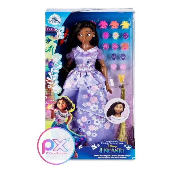 Isabela Muñeca Encanto C/ Accesorios 28cm Madrigal Disney 