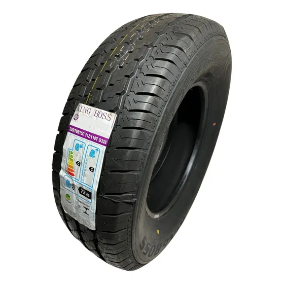 Pneu Carga Aro 15 Novo 8 Lonas 225/70 R15c 112/110t + Brinde
