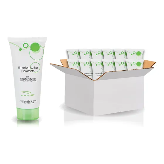 Emulsión Activa Hidratante 60 G C/u  X Caja De 12 Unds.