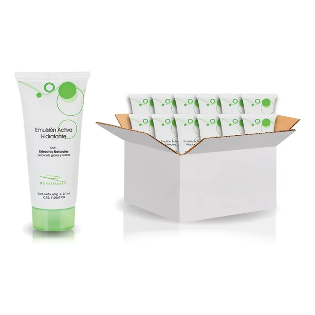 Emulsión Activa Hidratante 60 G C/u  X Caja De 12 Unds.