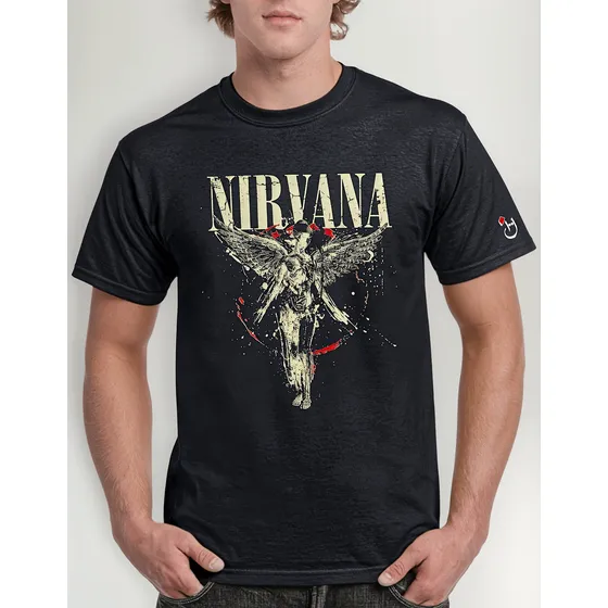 Nirvana. In Utero. Remera Algodón Premium. Habibis