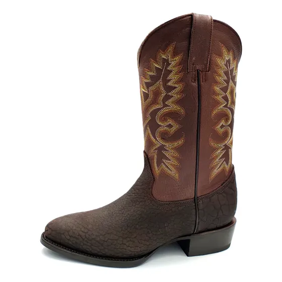 1140 Bota Vaquera Toro Oval Café