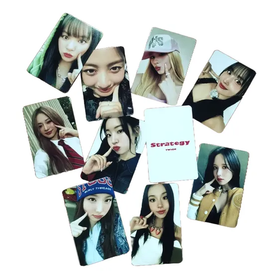 Tarjetas Photocards Fanmade Strategy Twice Set X50