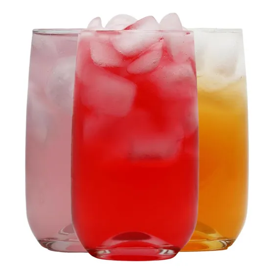 Cristar 15oz Bebed Gajas Juego De 4 Vasos Más Frescos, Tazas