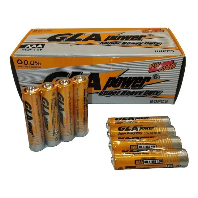 Pack 4 Pilas Alcalina Gla Power Tamaño Triple A 1.5v/ 004104
