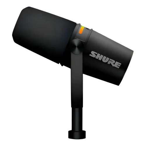 Microfone Shure Sm7b Dinâmico Vocal Para Estúdio Podcast Preto