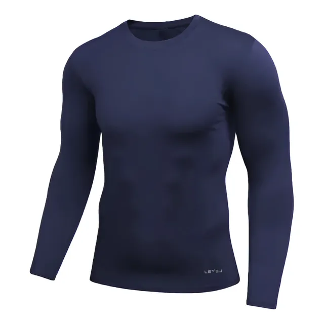 Camiseta Deportiva Licra Fría Lycra De Compresión Slim Fit 